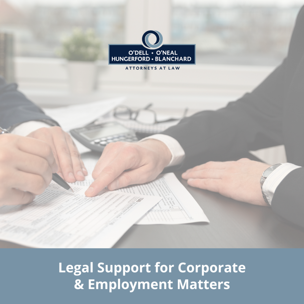 Post 1 Corporate and Employment Matters Social and Blog 1